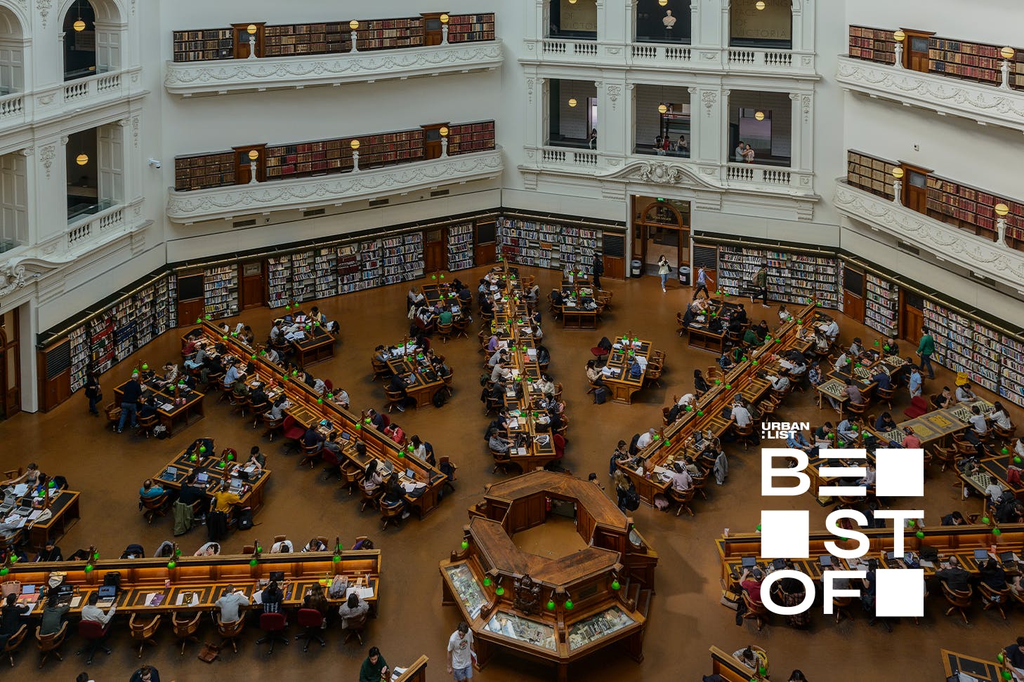 Free and cheap things to do in Melbourne, like visit the State Library of Victoria.